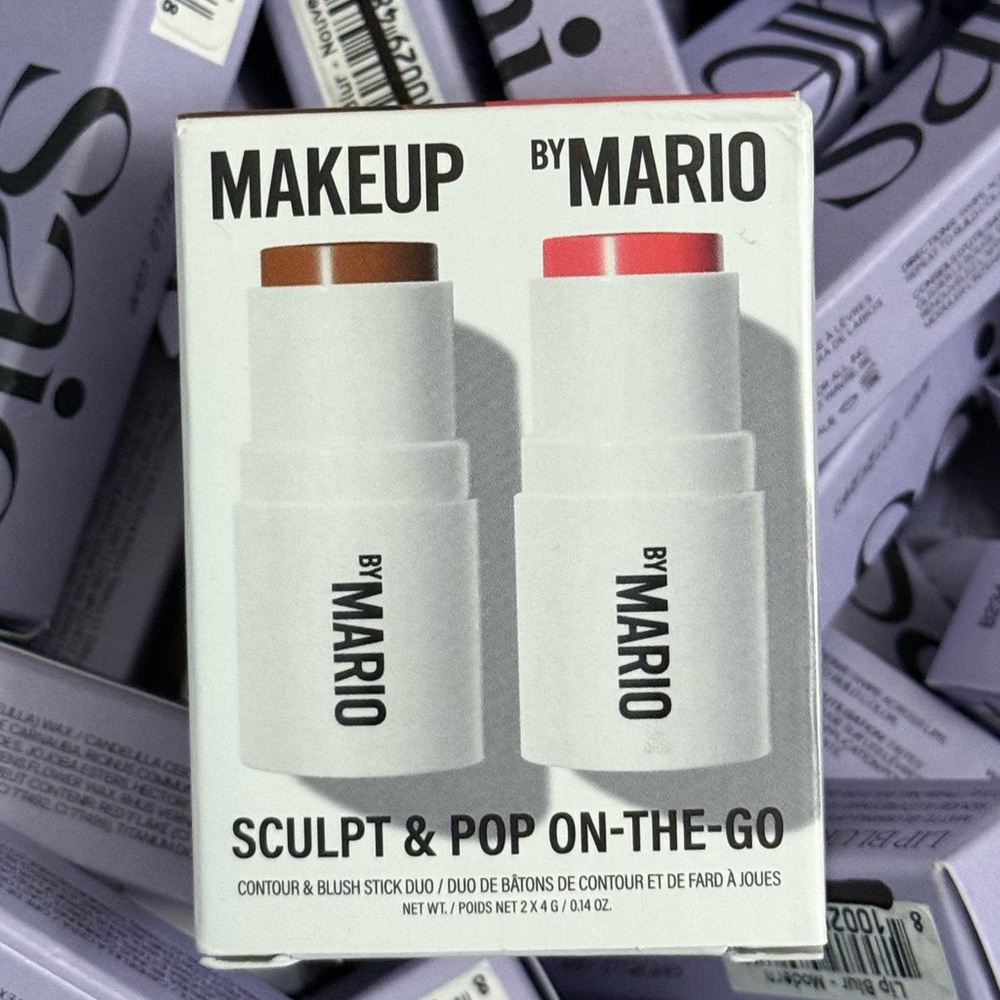 Makeup By Mario Sculpt & Pop On-The-Go Duo 🦋 Dark + Raspberry •• LIMITED EDITION